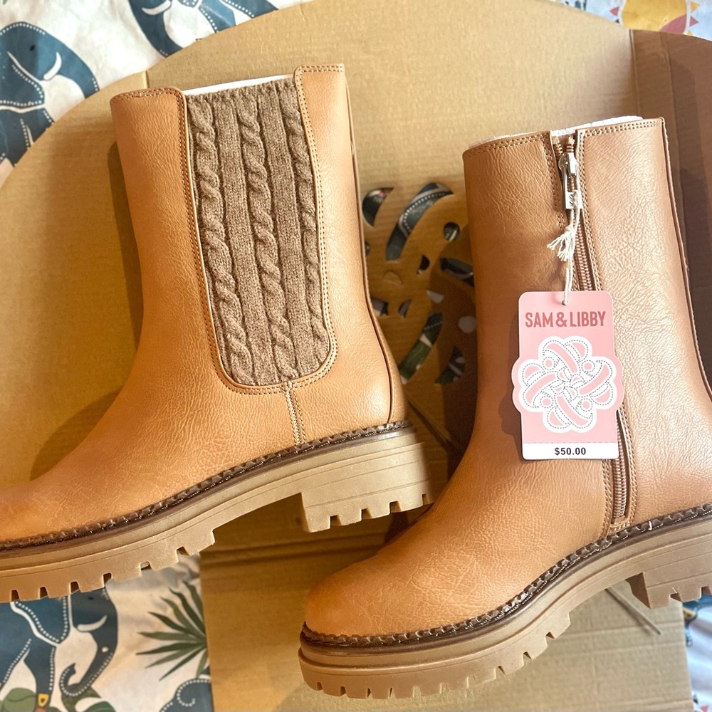 NWT Sam & Libby Boots